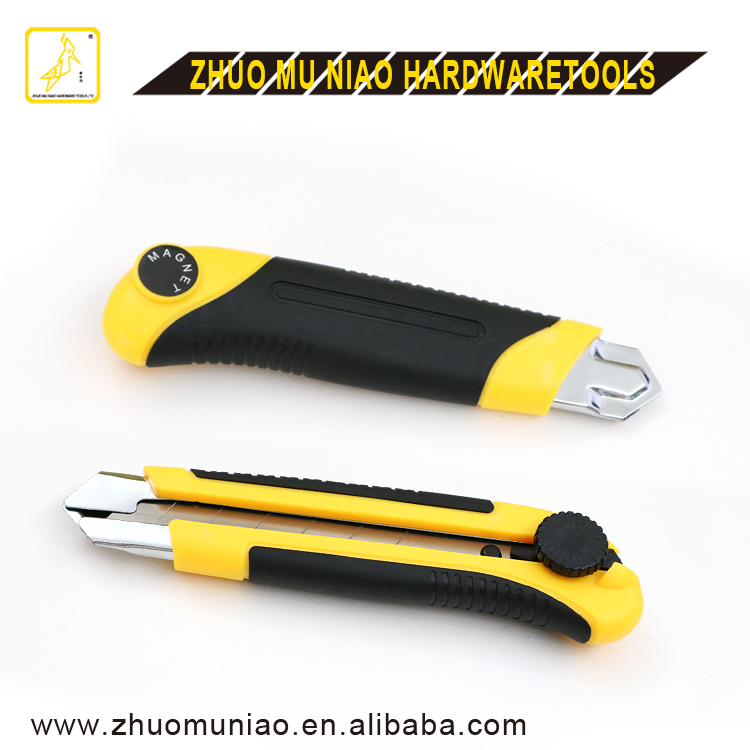 Wholesale 25MM Cutting Tools Utility Knife Fixed Blade Useful Knife