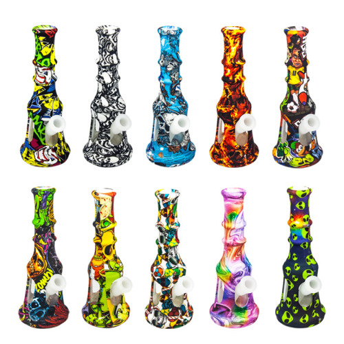 Silicone Water Tobacco Silicone Pipes Smoking Accessories