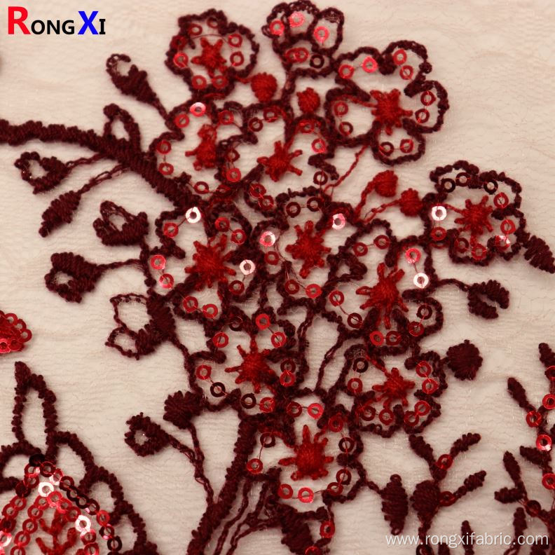 Multifunctional Gold Sequin Lace With High Quality