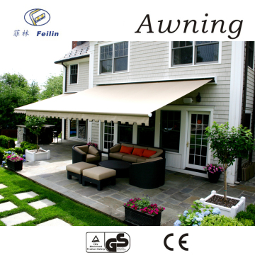 Aluminum motorized canvas awning aluminum door entrance awning