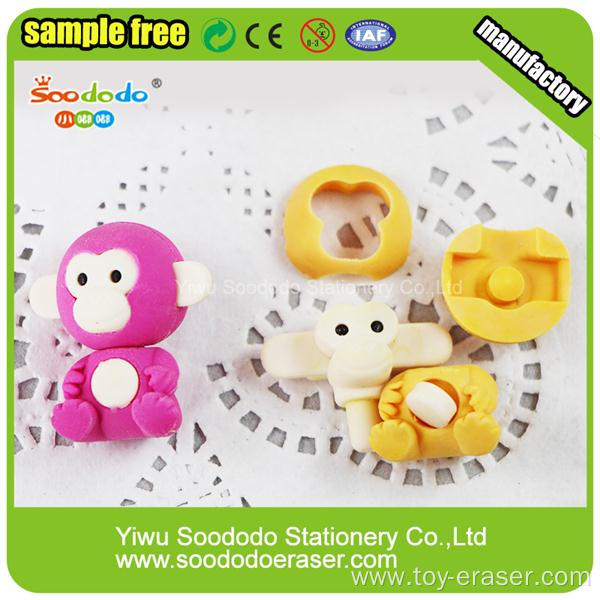 Red Monkey Stationery Fashion Eraser