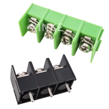 8.5mm pitch PCB black green barrier terminal block