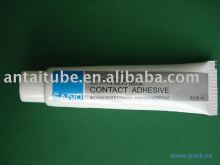 two color printing plastic tube
