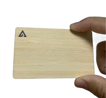 Laser Engraved NFC Wooden Business Cards: Customizable Blank Cards for Professional Networking
