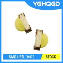 Tamaños de LED SMD 0602 Amarillo