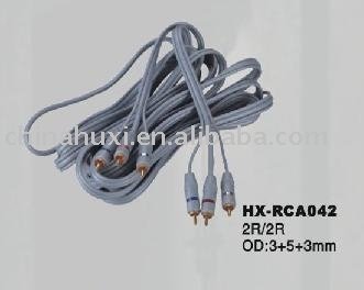 Audio & Video cable / 3 RCA to 3 RCA cable