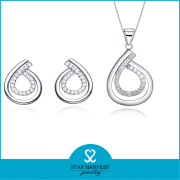 Yiwu 925 Sterling Silver Jewelry Wedding Jewelry Sets