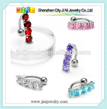 top dangle navel rings