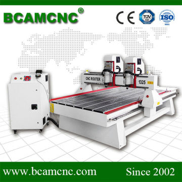 Becamcnc double heads cnc router 1325:custom precision machining cnc part