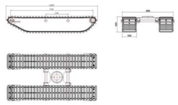 Standard Amphibious Undercarriages- Small and Medium Size