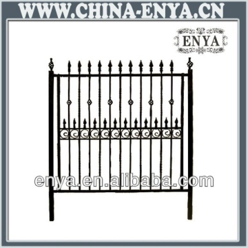 Black Metal Fence Panels