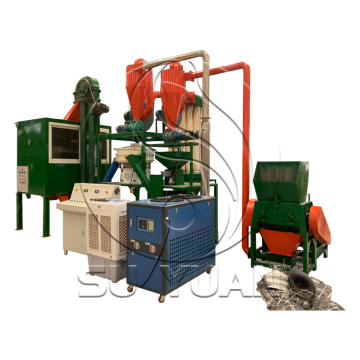 Aluminum plastic mixture Packs Recycling Machine For sale