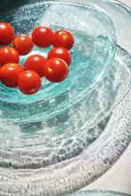 Enchanted Blue Glass Dinner Set - Ethereal Tableware