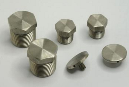 CNC lathe machining Brass hex head plug