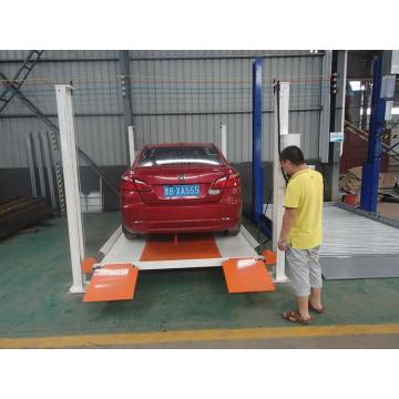 4S Shop Hydraulic Motor 4 Column Parking Platform