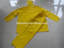 Waterproof Motorcycle Plastic PVC Rain Suit