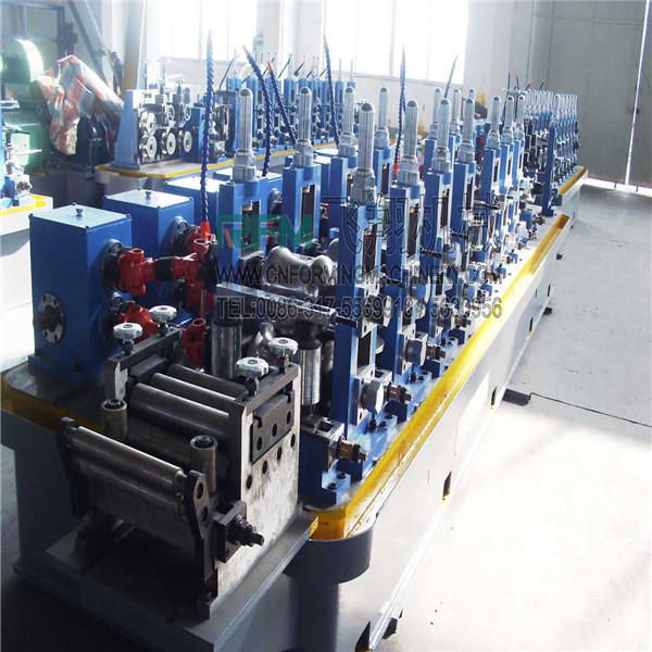 High frequency welded pipe forming machine for square tube