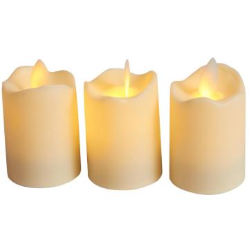 flameless led candle plastic electric LED candle