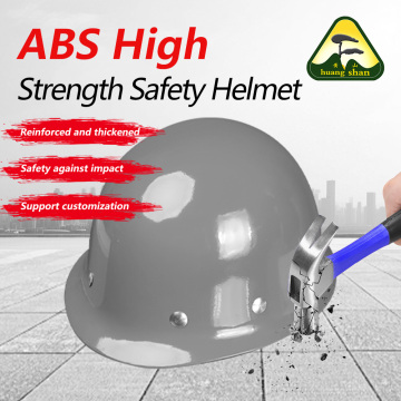 Fiberglass material helmet safety helmet gray