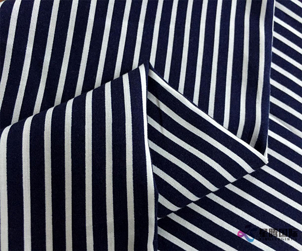 Fashion Stripe Design Rayon Textile