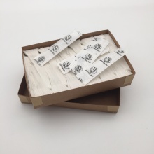 Custom Vellum Glassine Stamp 600 Wax Paper Waxed Foldover Bags