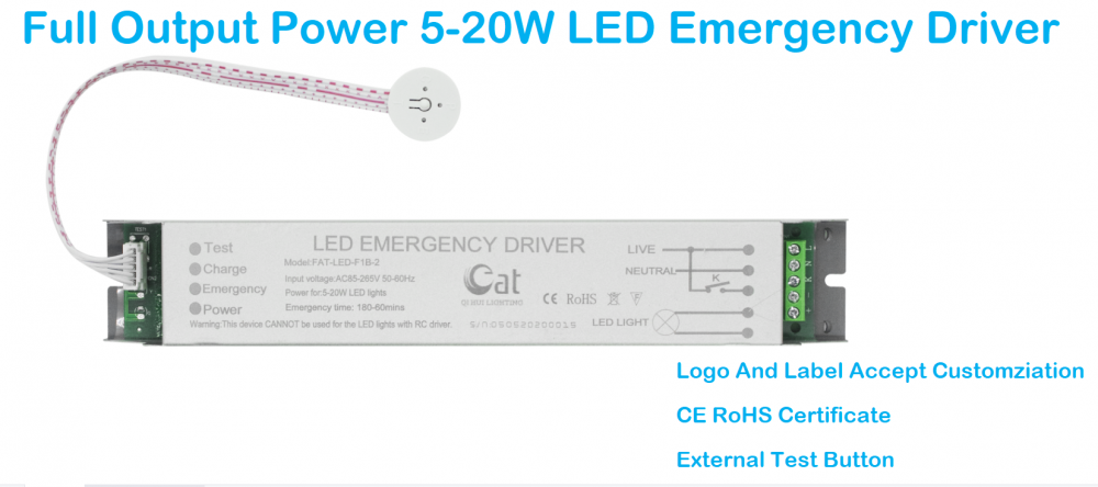 Kit de emergencia dirigido por 5-20W