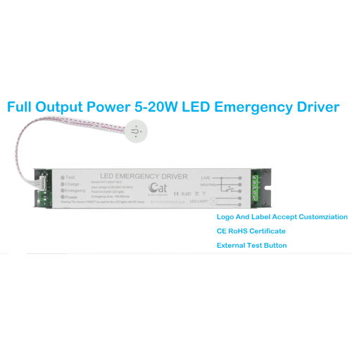 5-20W LED-noodkit