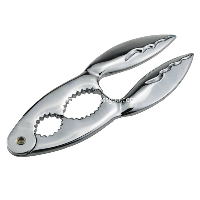 High quality zinc alloy seafood tongs crab pliers