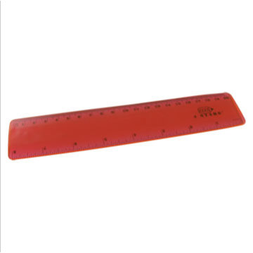 Cheap Plastic Red Ruler