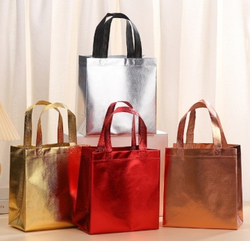 Customized laser non-woven gift bag