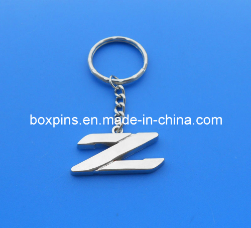 Z Letter Metal Zinc Alloy Key Chain (BOX-MAR-metal key chain-1009)