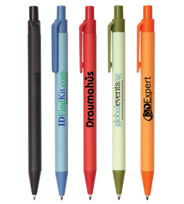 Colored paper ball Pen