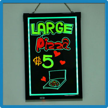 90 kinds flashing modes acrylic led sign board advertising for shops