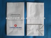 inflight square bottom sickness bag