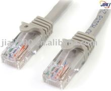 100 ft Gray Snagless Cat5e UTP Patch Cable