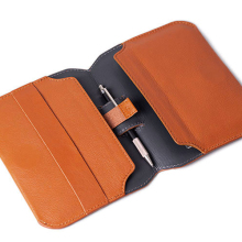 Leather Binder Notepad Planner A5