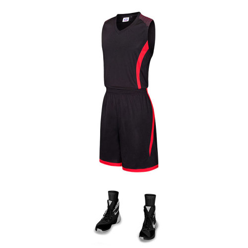 100% polyester comfortable basketball jersey for match
