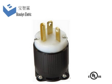 Nema Plug Manufacture Straight Blade Unlocking Nema 5-20 plug