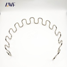 14 Gauge Sofa Springs with Double Cone Inner Metal Brackets, Round Springs, and Zigzag Springs