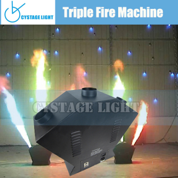 DMX512 Triple Stage Effect Flame Projector