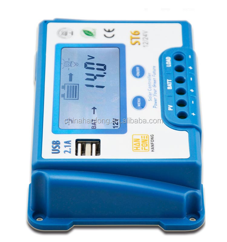 HANFONG/INZZN 10A Waterproof Solar Power Charge Controller PWM