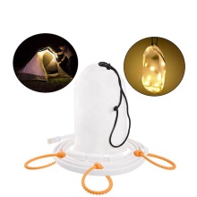 USB Waterproof Silicone Outdoor LED Camping Light - Multi-Functional Tent Lamp 5V