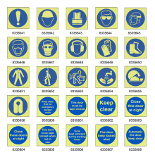 Realglow IMO Mandatory Signage