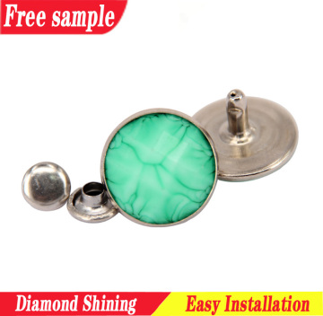 Wholesale shoes decoration rhinestone shoes button