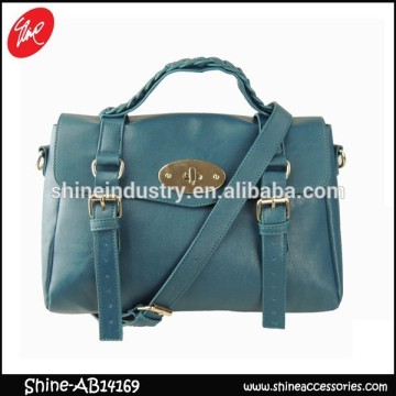 fashion new design ladies messenger bag, woman handbag, pu shoulder bag