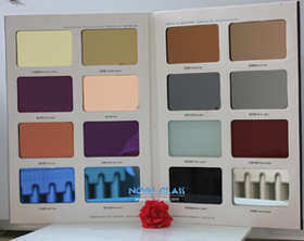 Colored silver mirror