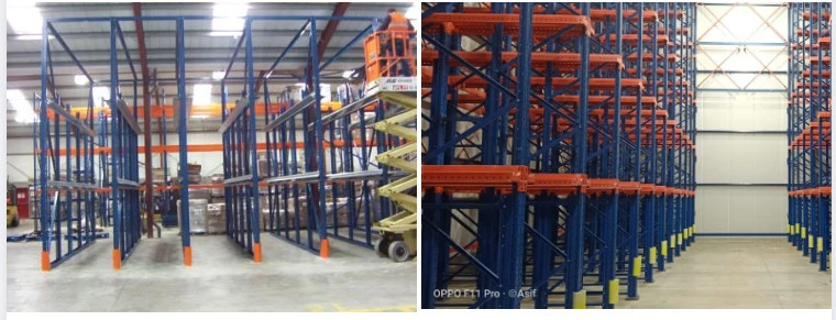 Warehouse Pallet Racking High Density Fifo Steel Metal Drive in Rack with CE Certificate