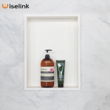 niche in the bathroom solid surface shower niche