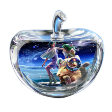 Constellation Glass Crystal Apple Paperweight - Unique Gifts for Classmates and Friends