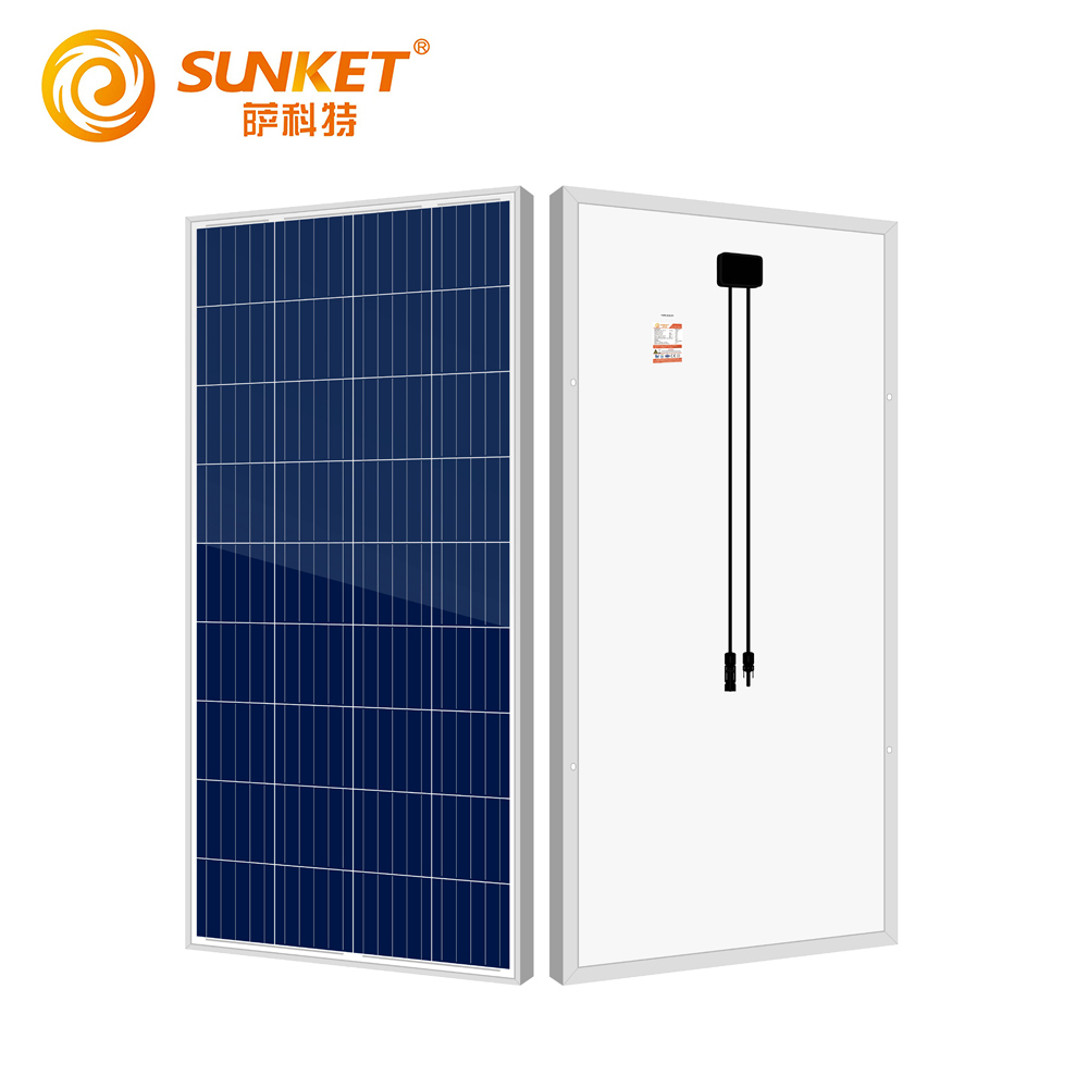 Solar Poly Panel 165W im Vergleich zu JA